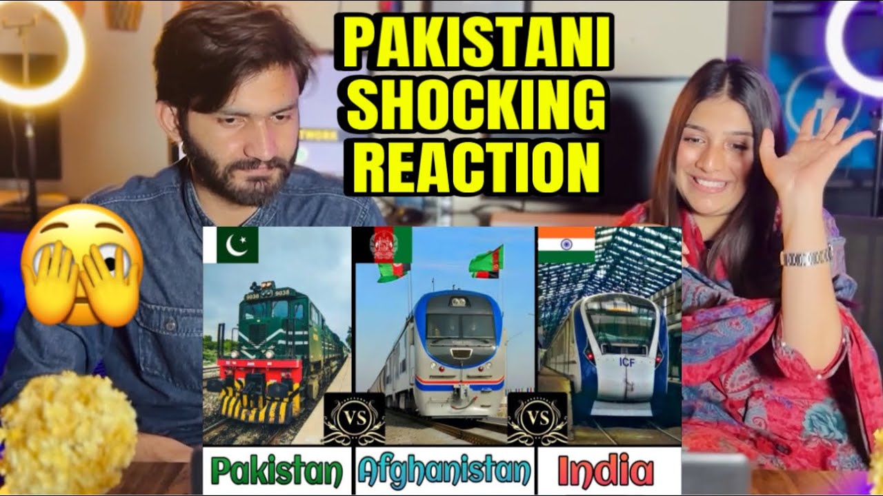 INDIAN RAILWAYS VS PAKISTAN RAILWAYS VS AFGHANISTAN RAILWAYS COMPARISON IN 2024 | PAKISTANI REACTION