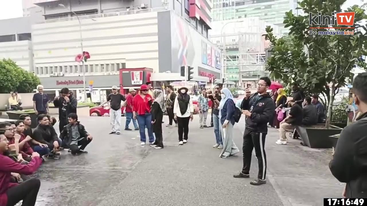 LIVE: Himpunan Bantah Harga Minyak di depan Sogo, KL