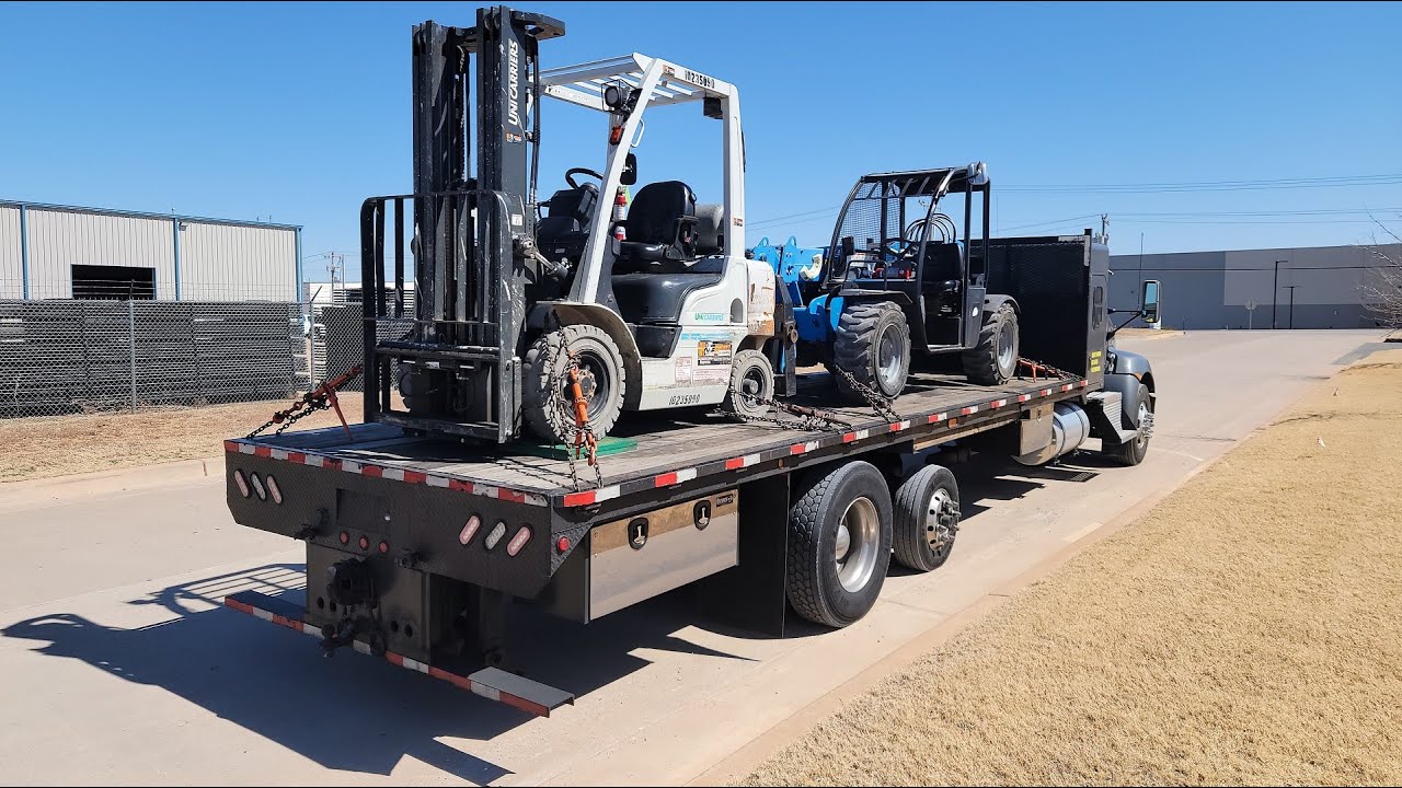 [46] Big Plate of Steel - Flatbed Straight Truck Hotshot