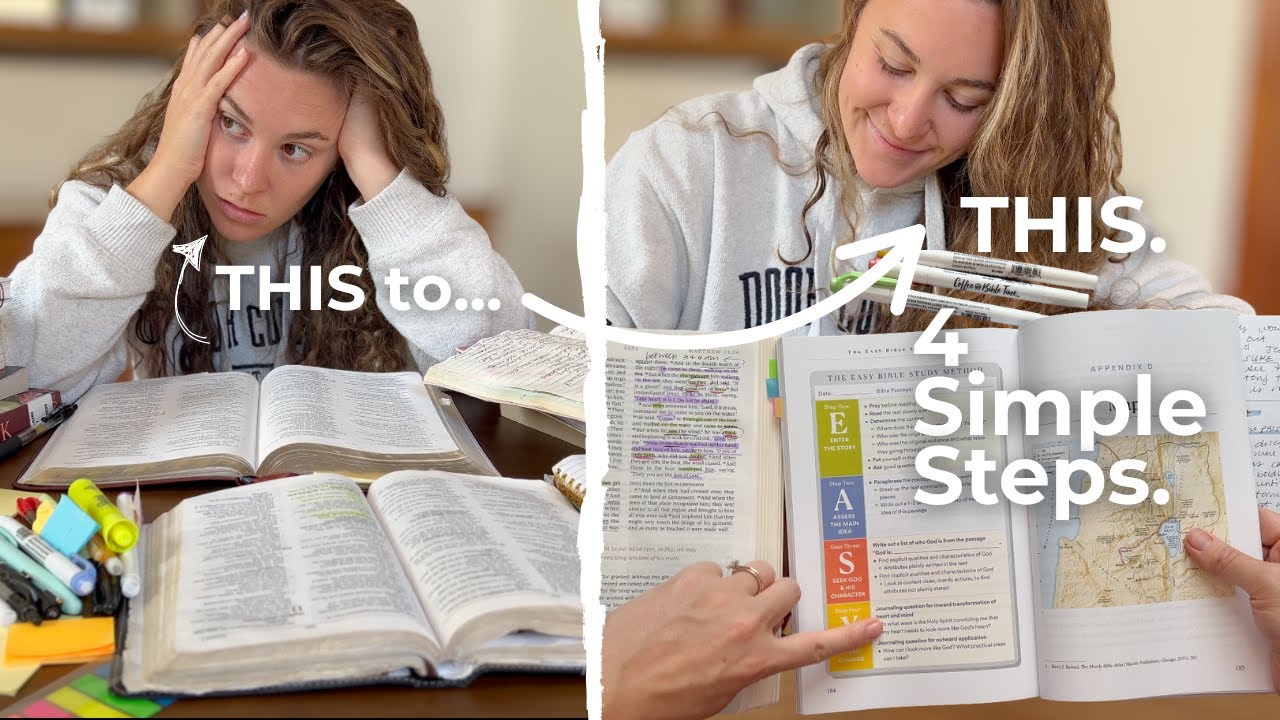 How to Study the Bible | The EASY Bible Study Method