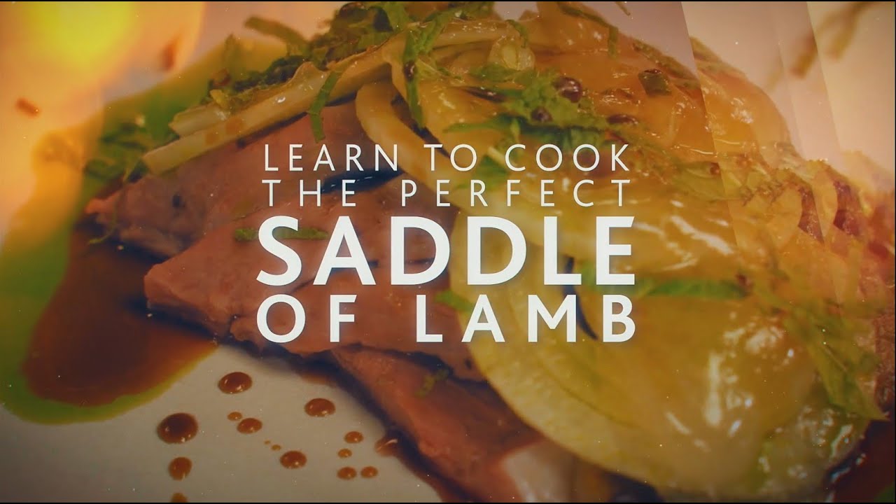 Gareth Ward's Saddle of Welsh Lamb banquet