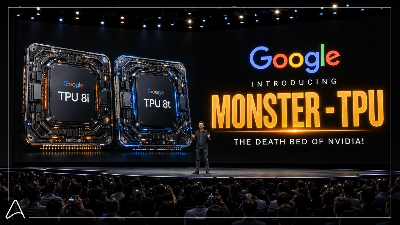 Google&rsquo;s New Dual-TPU Monster Just Made NVIDIA&rsquo;s Billion-Dollar GPUs Look Like TRASH!