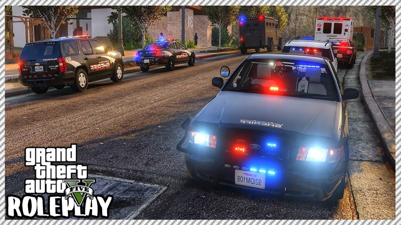 GTA 5 Roleplay - Secret Service & S.W.A.T 'RAID' my House | RedlineRP #554