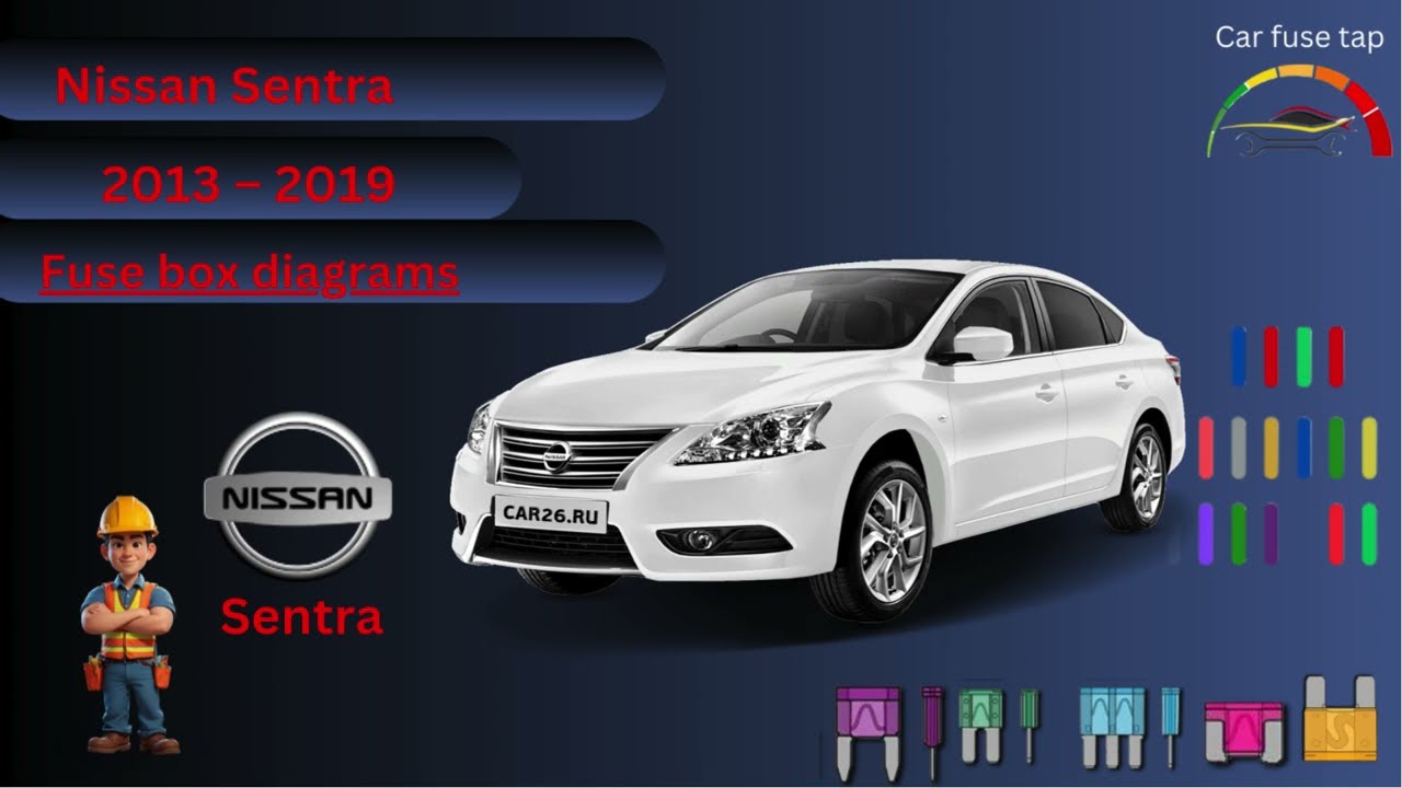 Nissan Sentra 2013 – 2019 fuse and relay