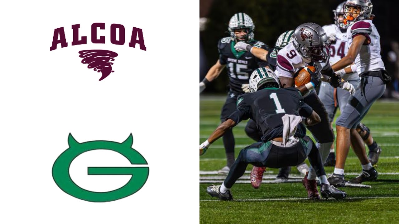 No. 14 Alcoa vs No. 17 Greeneville 4A Semifinals TSSAA Football (GAME HIGHLIGHTS)