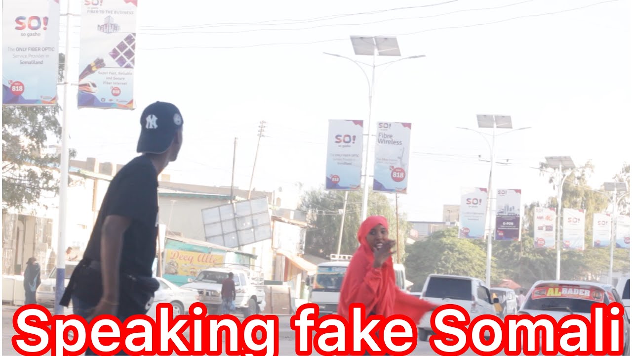 PUBLIC PRANK IN HARGAISA