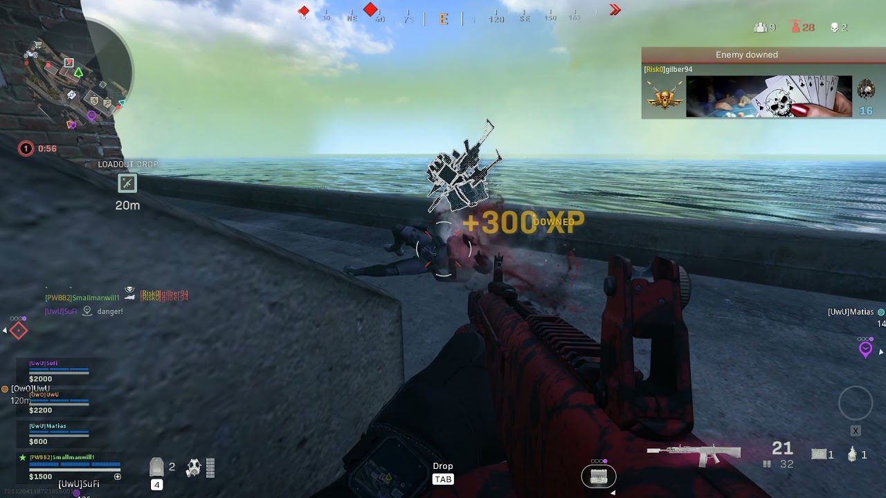 Roze skin now has adaptive camo! - Season 4 warzone