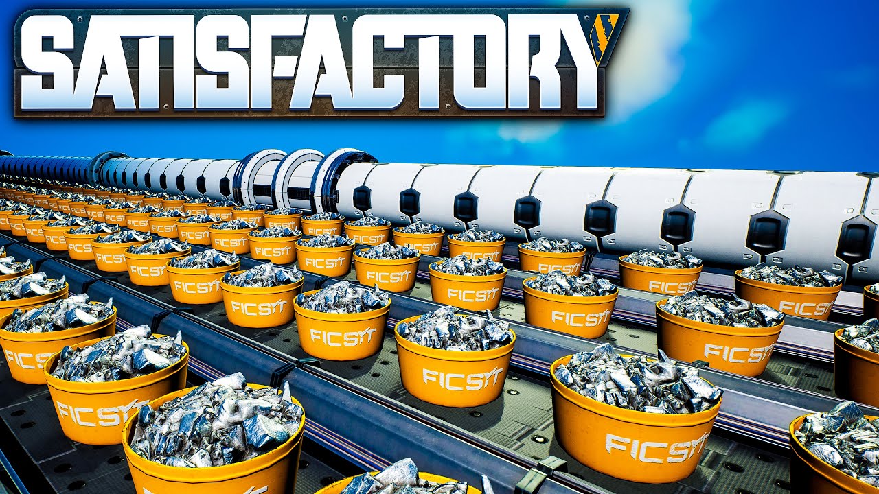 Aluminum Scrap + Save File RELEASE!!! In Satisfactory