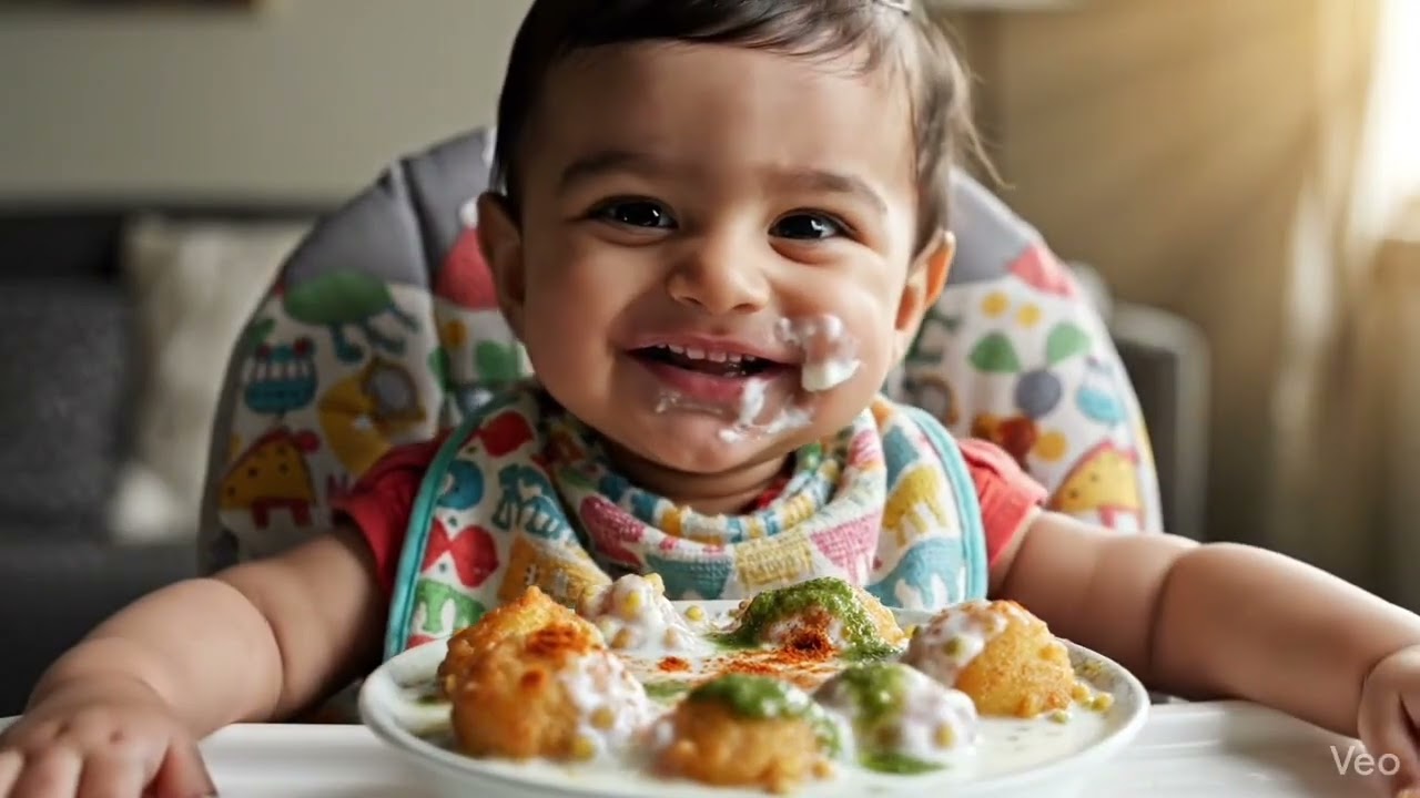 छोटे बच्चे आपका दिल जीत लेंगे #babyeating #cutebaby #babysmile #viralvideo 
