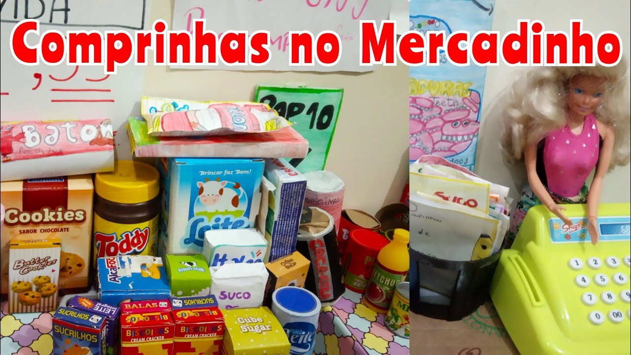 Comprinhas no Mercadinho com a bebê reborn Amanda!!