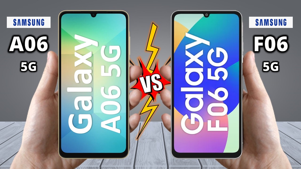Samsung Galaxy A06 5G Vs Samsung Galaxy F06 5G - Full Comparison 🔥 Which Should You Choose?