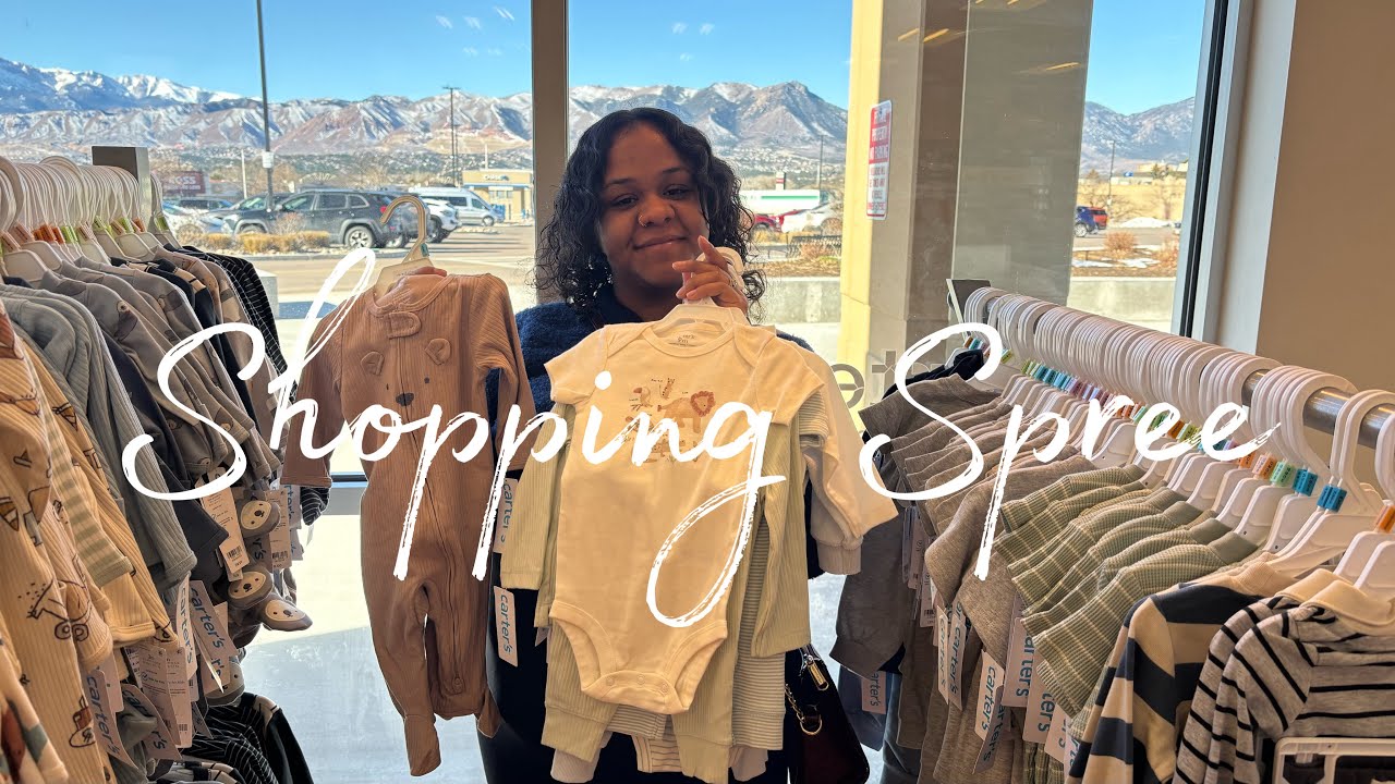 Baby clothes shopping spree!!