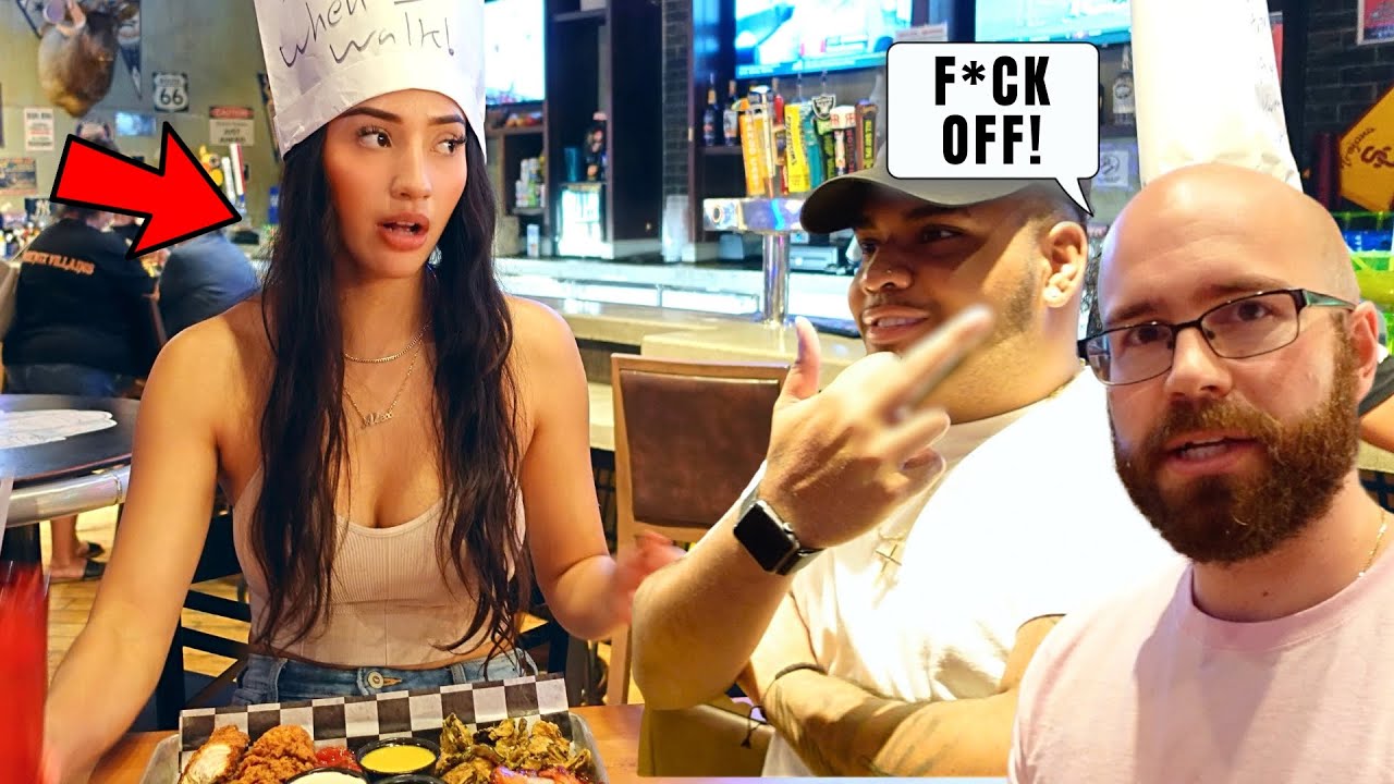TAKING ANA ON A DATE TO THE RUDEST RESTAURANT!