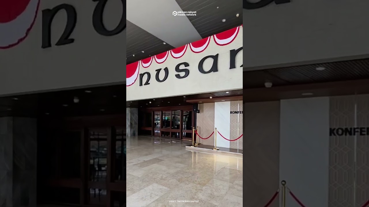 Suasana di Dalam Gedung DPR: Sepi Anggota, Pengamanan Super Ketat