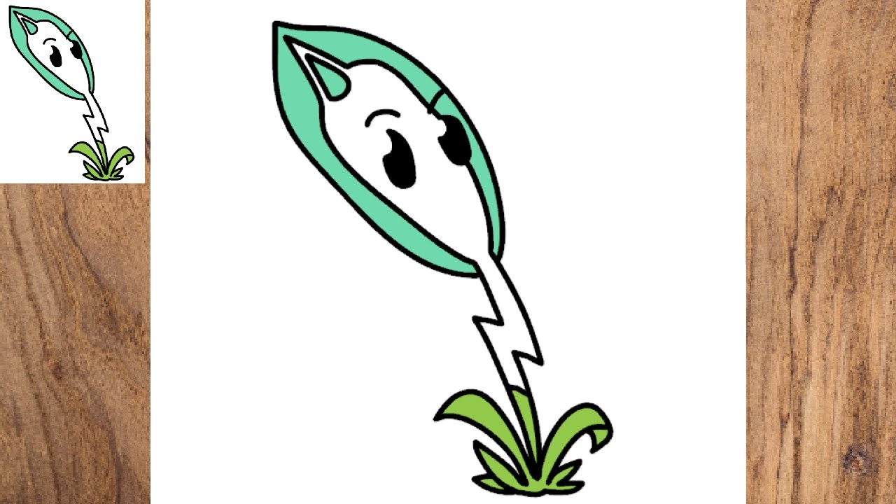 Como dibujar a Junco Electrico | Plants vs Zombies 2 pvz