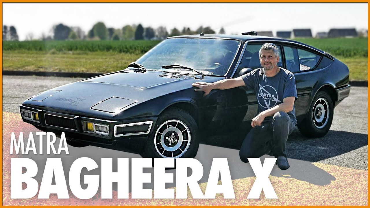 MATRA BAGHEERA X | Un Coupé avec 3 PLACES à L'AVANT 😲