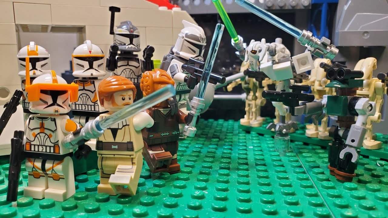 Assault: The Battle of Alderaan Part 2- LEGO Star Wars The Clone Wars Stop Motion