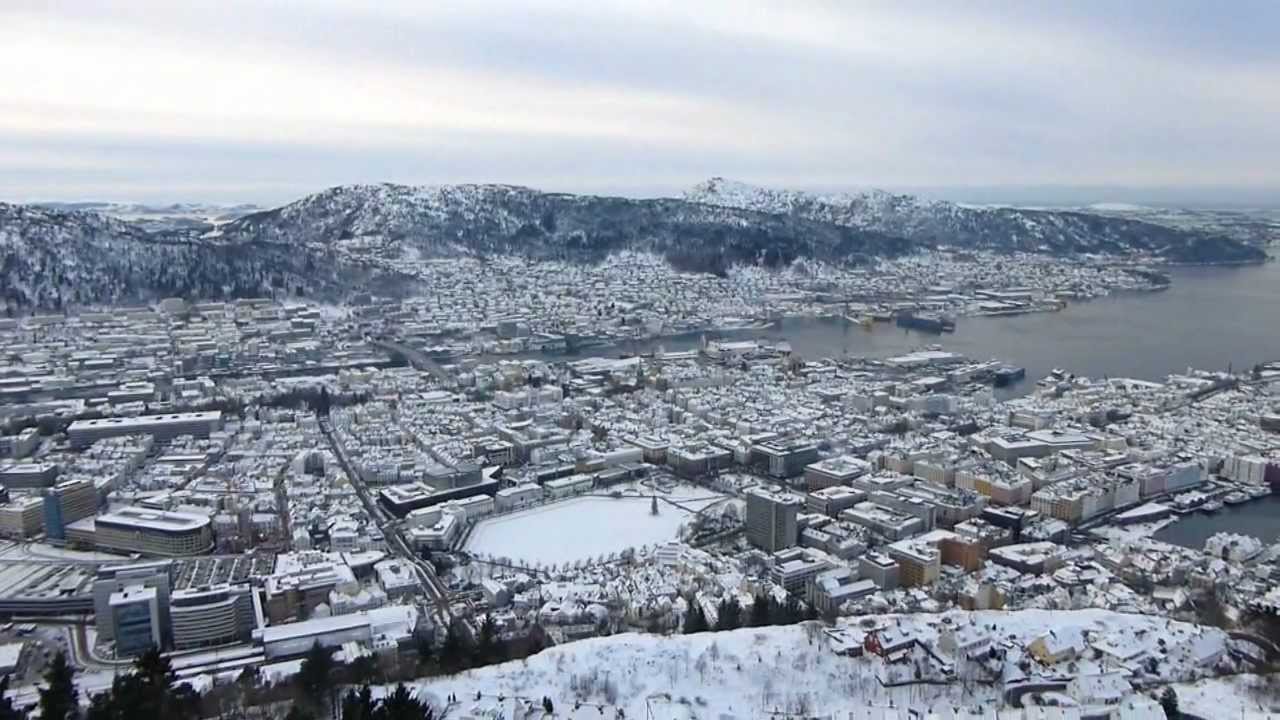 Bergen/Norwegen im Winter 13.-17.12.2012