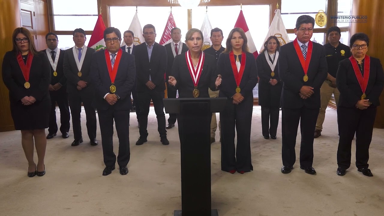 Mensaje de la fiscal de la Nación, Patricia Benavides Vargas.