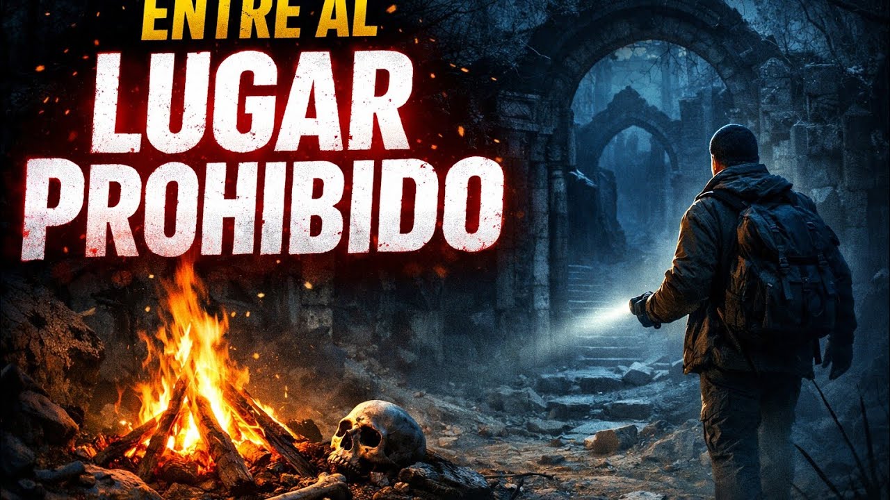 Nadie entra aquí de noche......yo lo hice,🔥🚫