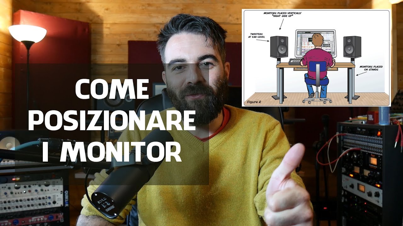 Posizionamento dei Monitor (Mixare Serenamente con Una Sola Coppia di Casse)