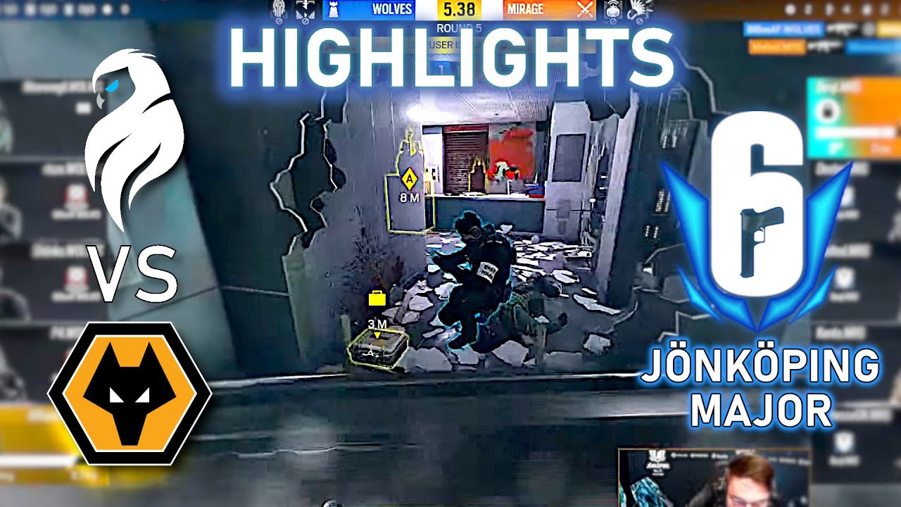 COMEBACK?! Mirage vs Wolves - HIGHLIGHTS - Day 2 - J&ouml;nk&ouml;ping Major 2022 - R6 Esport