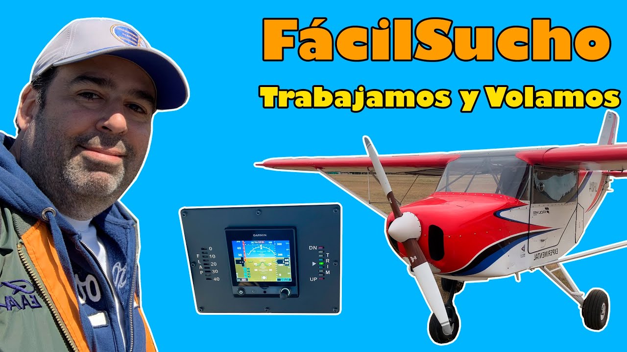 F&aacute;cilSucho - Trabajamos y Volamos - F&aacute;cil MS 1/3 Avi&oacute;n Experimental Argentino