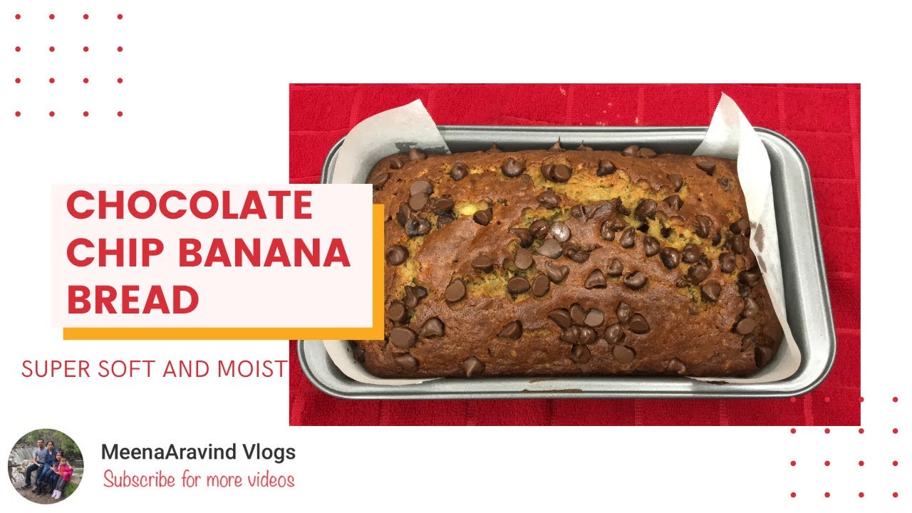 Chocolate chip Banana Bread recipe in tamil | Star bucks type banana bread | MeenaAravind Vlogs
