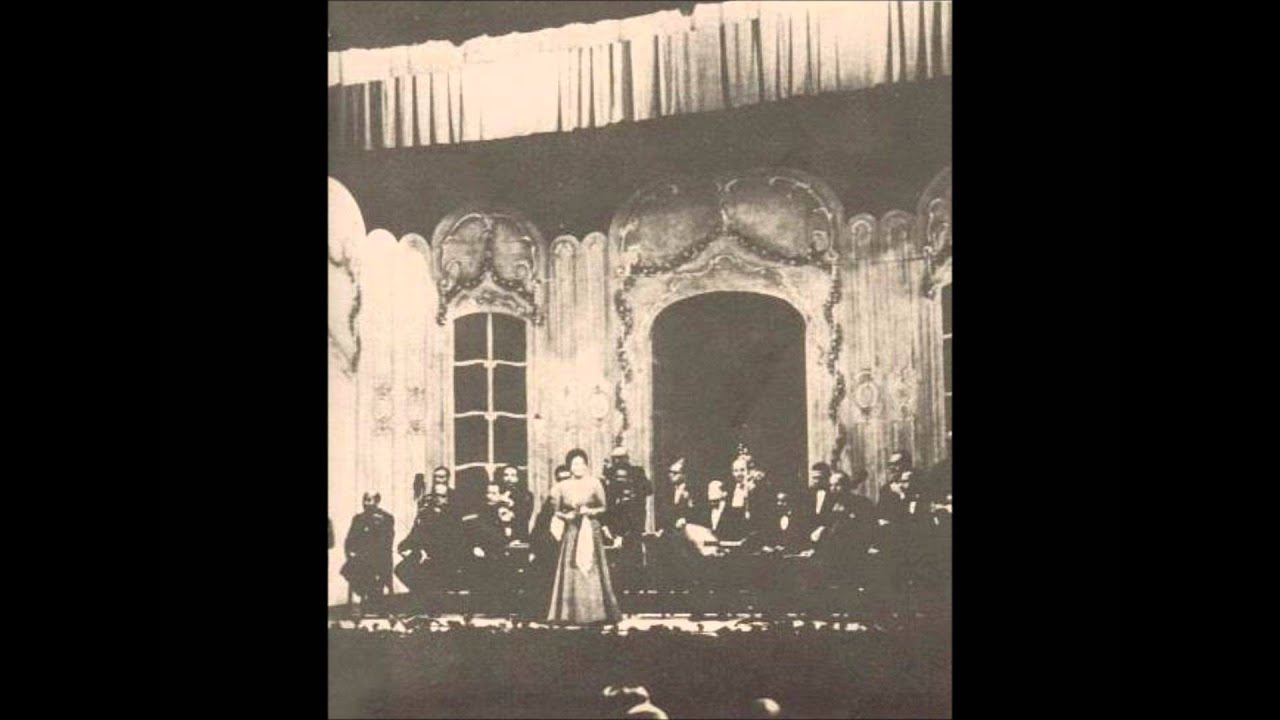 تفاريد كلثومية  / زرعت في ظل ودادي - الأزبكية 3 ديسمبر 1958م