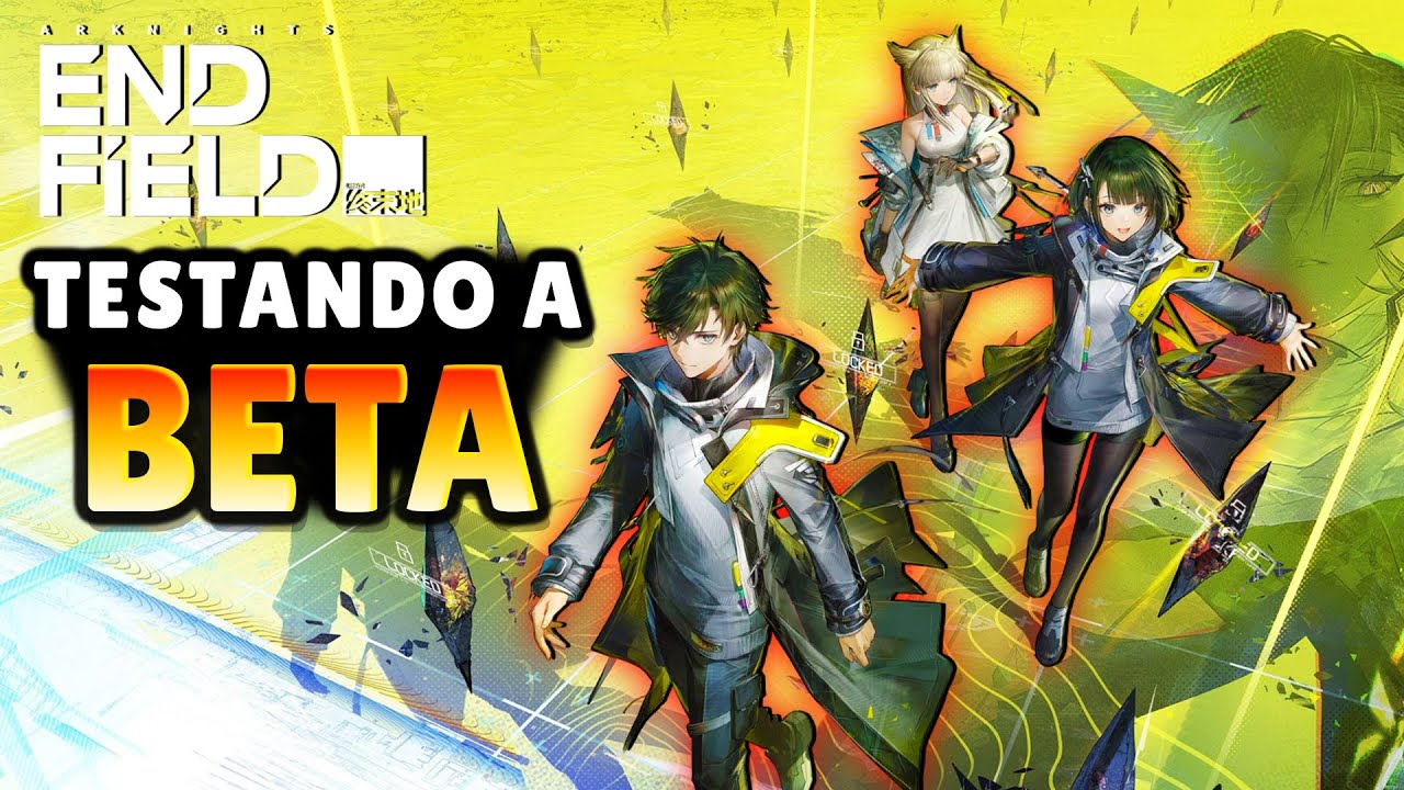 🔴 NOVO GACHA! ✨ Testando a Beta do Arknights Endfield