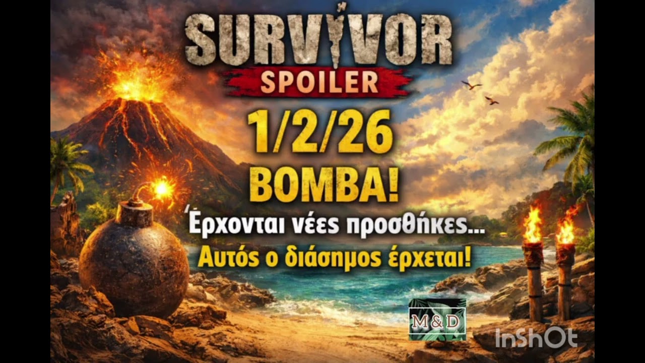 SURVIVOR SPOILER 1/2:  ΑΥΤΟΣ Ο ΔΙΑΣΗΜΟΣ  ΕΡΧΕΤΑΙ - ΟΙ ΝΕΕΣ ΠΡΟΣΘΗΚΕΣ!!