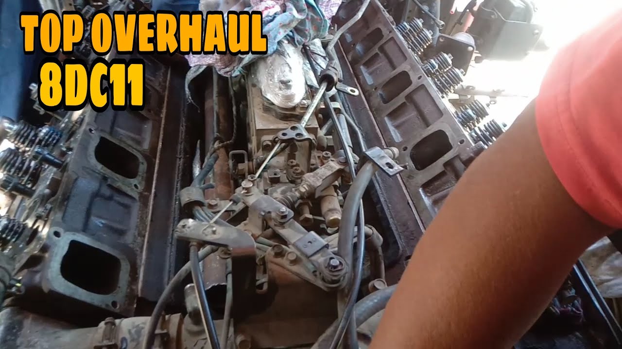 TOP OVERHAUL 8DC11 PART 2