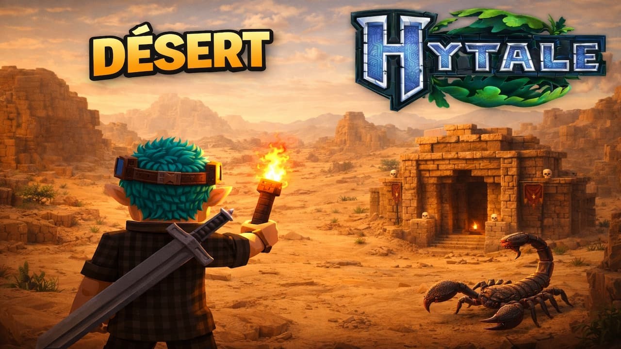 Le désert de Hytale est largement supérieur à celui de Minecraft (E4S1)
