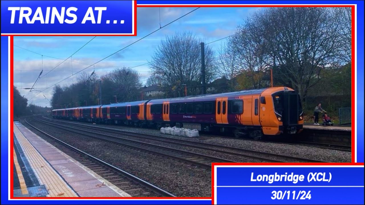 New Aventras In Action! | Trains At Longbridge | 30/11/24