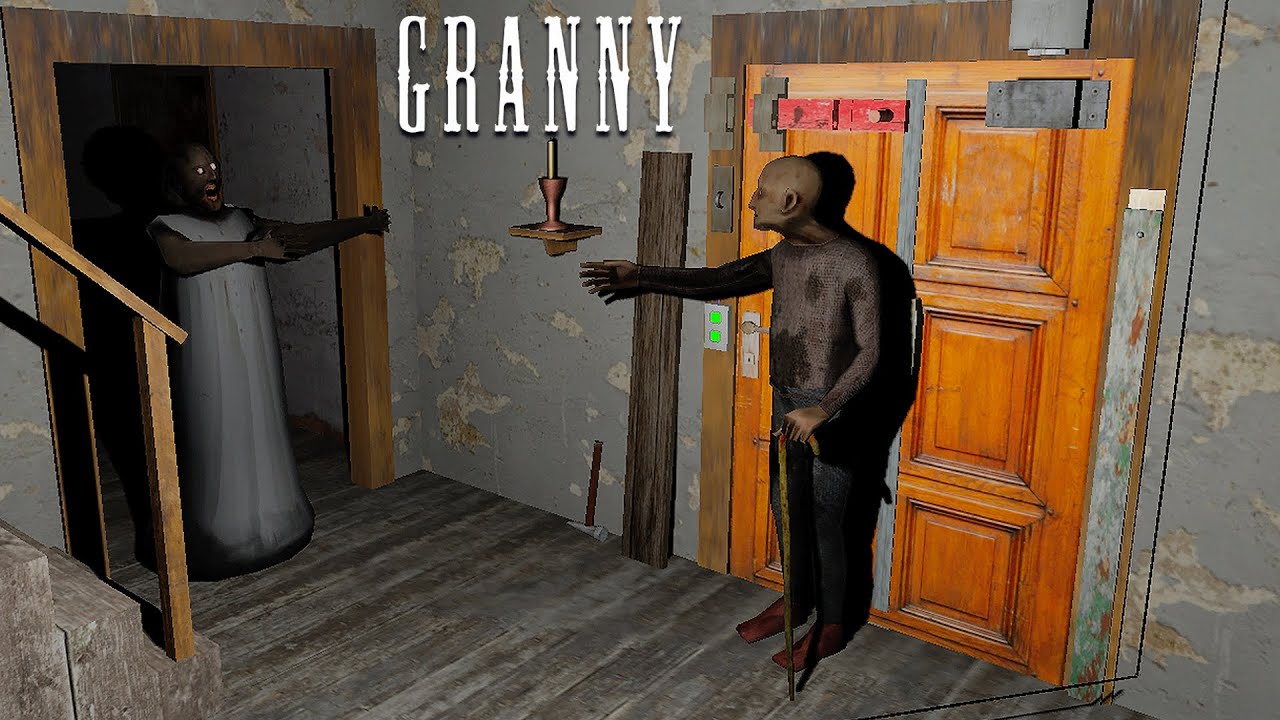 Granny Chapter One With Grandpa In Mirror Mode (Unofficial Mod)