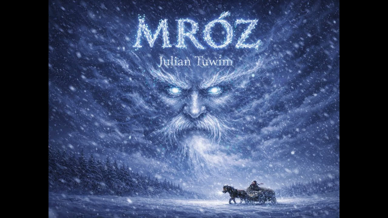 Mróz - Julian Tuwim - Zimowa opowieść pełna dźwięków i rytmu ❄️