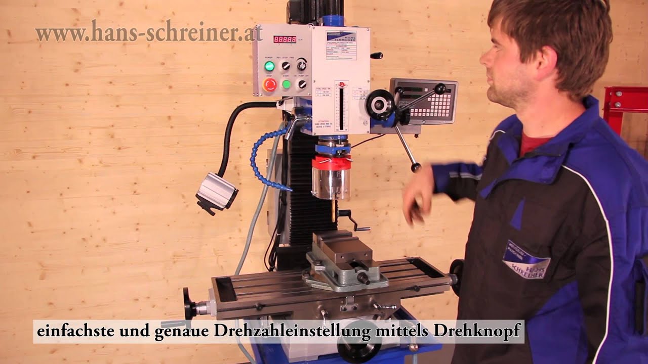 Bohr- und Fräsmaschine ZAY7045V-HK- Digital