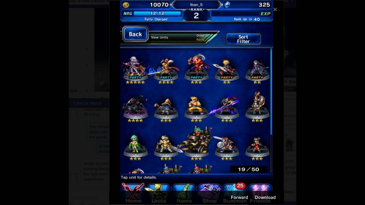 GONE Final Fantasy Brave Exvius account giveaway 5* cecil Kekfa GONE