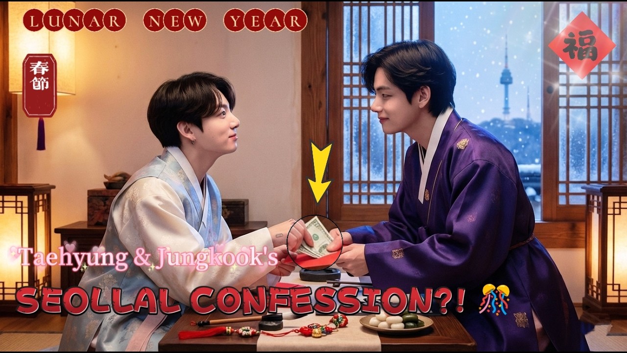 SEOLLAL 2026 🎊 Взгляд Чонгука на Тэхёна растопил ARMY! 💜 Что же произошло на самом деле?