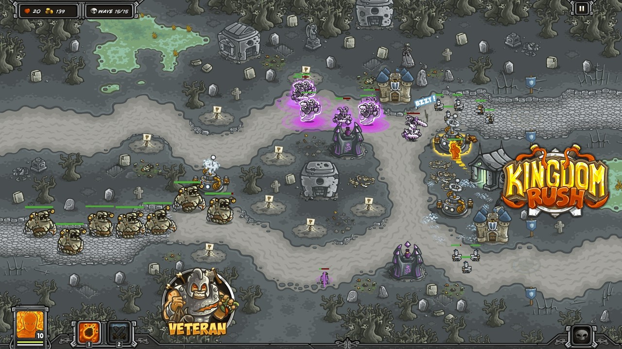 Kingdom Rush | Veteran | Ancient Necropolis