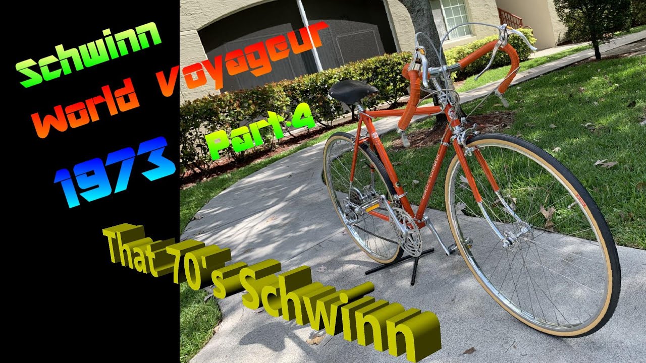 PART 4️⃣1973 SCHWINN WORLD VOYAGEUR RESTORATION COMPLETE (how to)