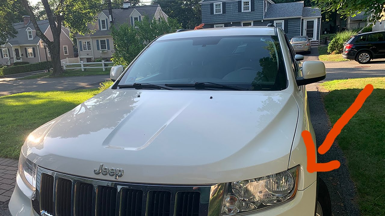 2011 Jeep Grand Cherokee Larado  -  Left and Right Marker (Parking) Light Replacement
