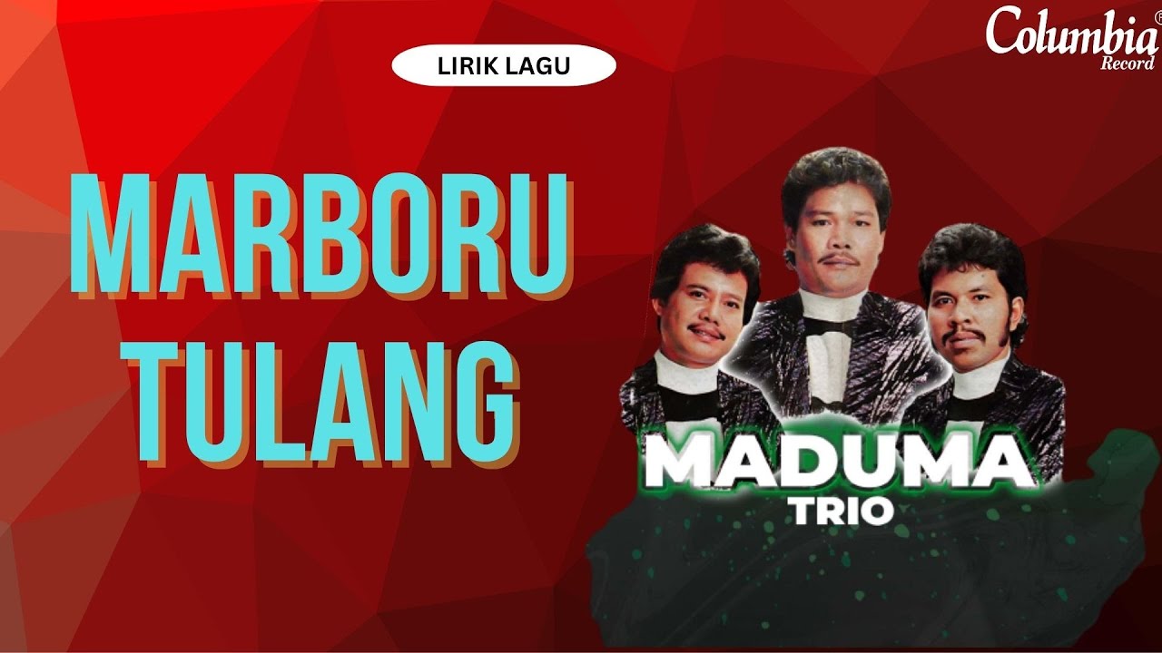 Trio Maduma - Marboru Tulang (Video Lirik)