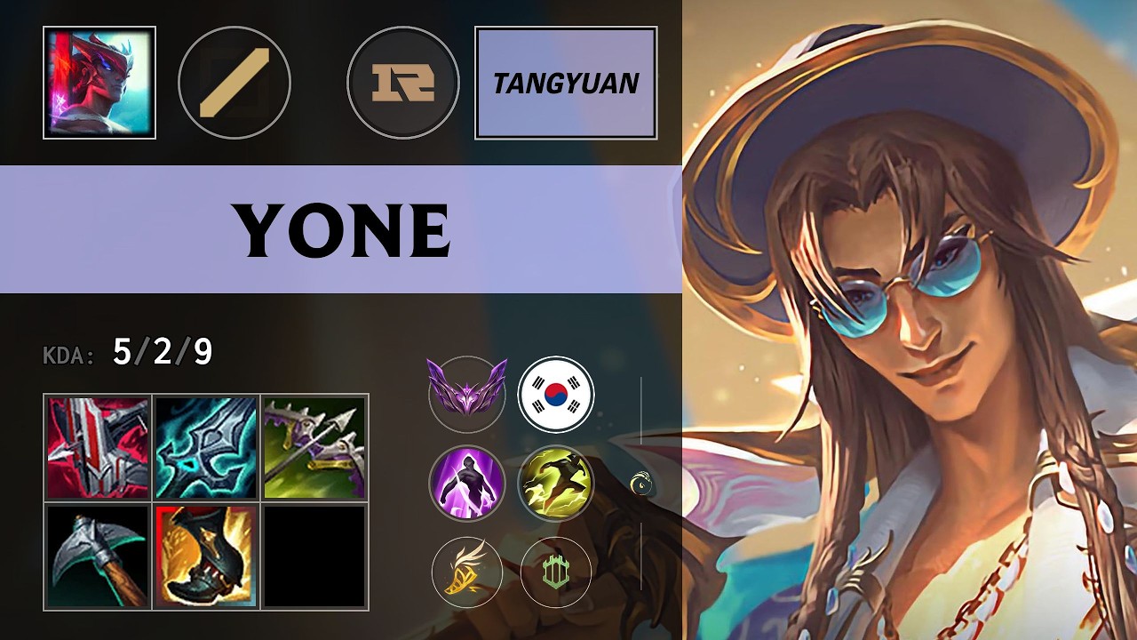 (RNG Tangyuan) Yone Mid vs Viktor - KR Master Patch 26.13