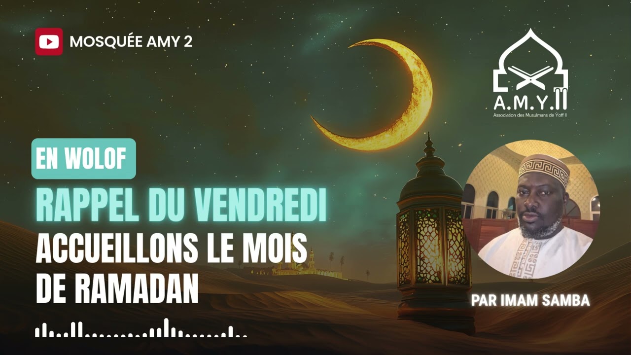 RAPPEL DU JOUR : PRÉPARONS LE MOIS DE RAMADAN
