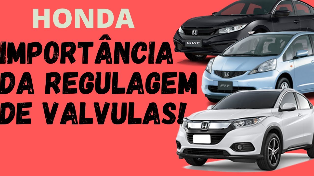 Honda importância de fazer a regulagem das válvulas !