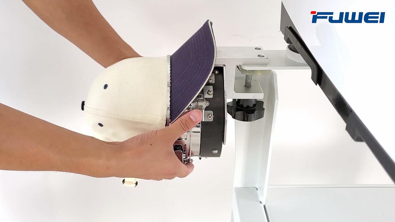 DAHAO embroidery machine How-To do Cap embroidery