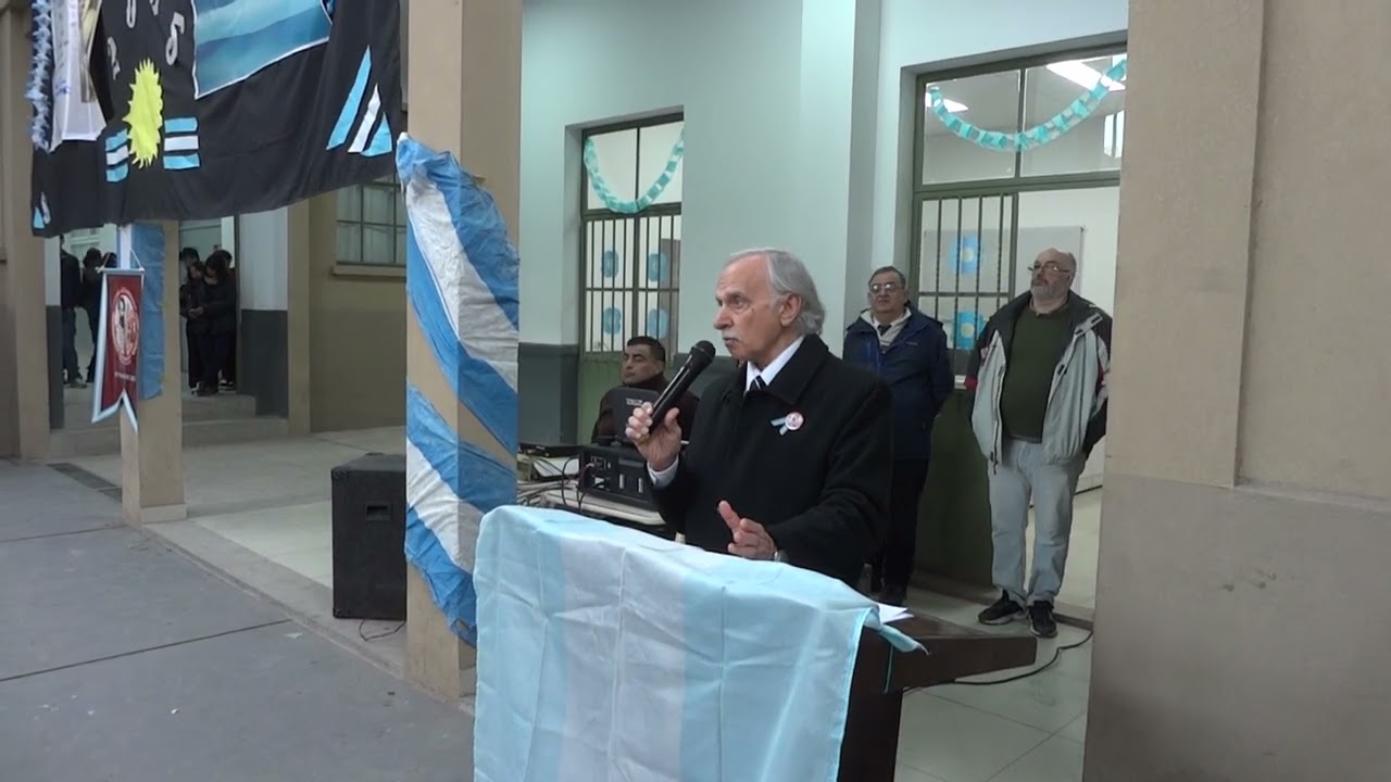 Charla sobre Martín Miguel de Güemes en Escuela Técnica N°2