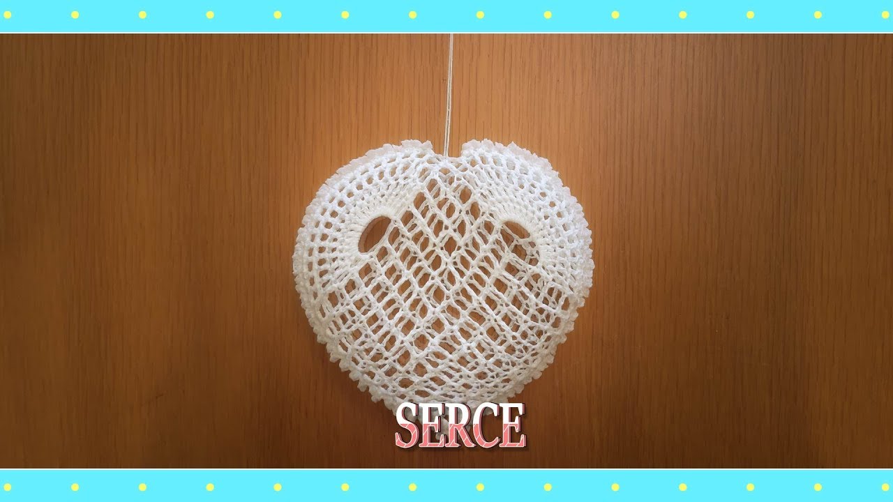 Serce - bombka na choinkę