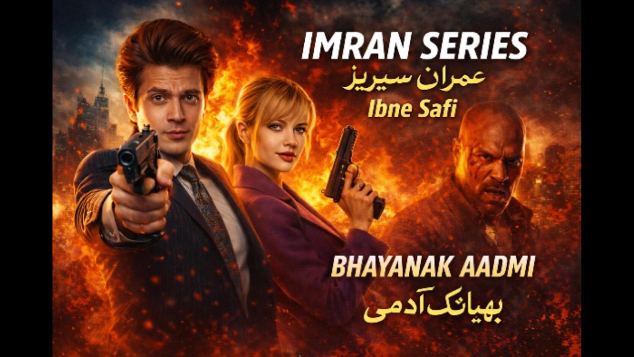 Imran vs Bhayanak Aadmi – AI Cinematic Thriller | Inspired by Ibn-e-Safi - Part #1